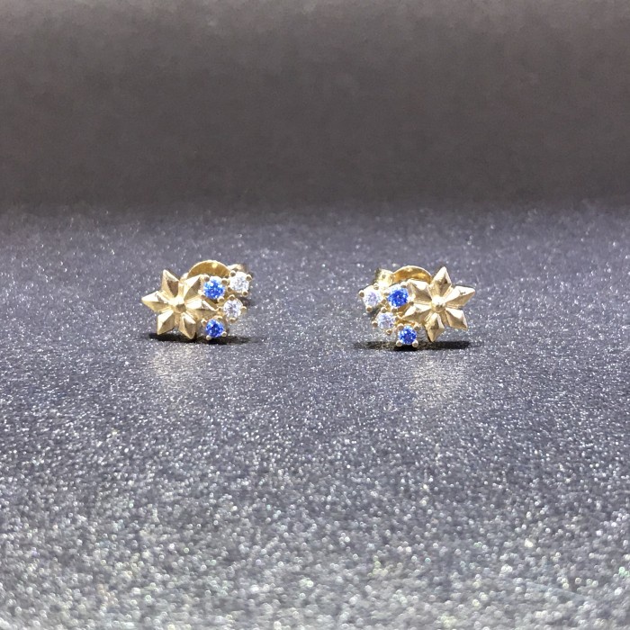 ✨Ori Anting Emas Frozen 700 Aae0519 Berkualitas