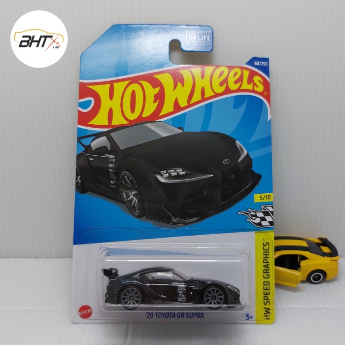 ✨New Hot Wheels 20 Toyota Gr Supra Exclusive Recolor Black Hitam Diskon