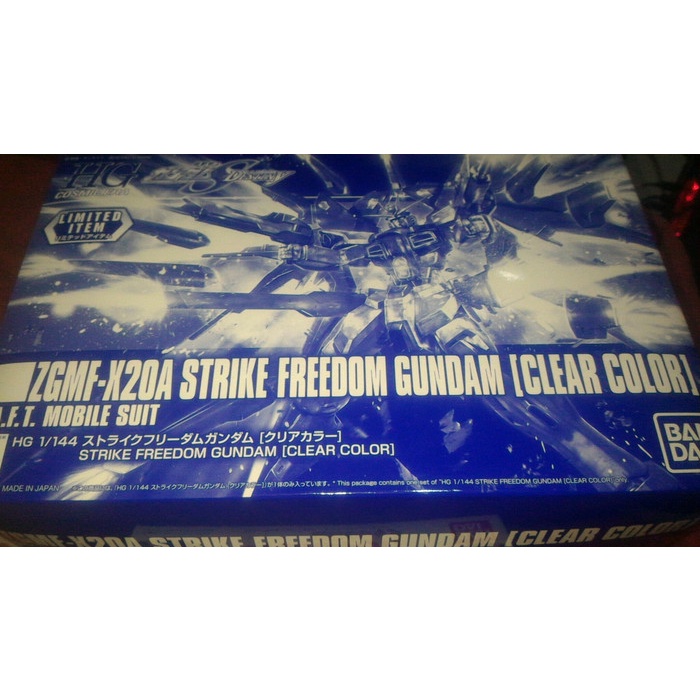 ✨New Hg Strike Freedom Revive Clear Edition Bisa Gojek