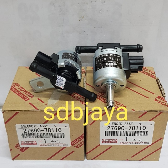 Switch Tri Way Exhaust Magnetic Brake Hino Dutro Dyna Saurus 12V Ori Kode Aa277