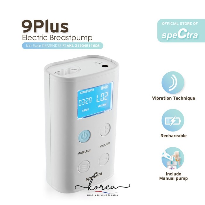 Breast Pump Spectra 9 Plus Advanced Dual Pump