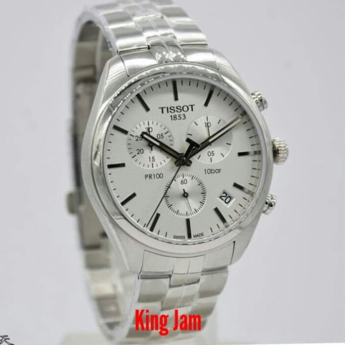 ✅Termurah Jam Tangan Pria Tissot T101.417.11.031.00 Original Silver Diskon