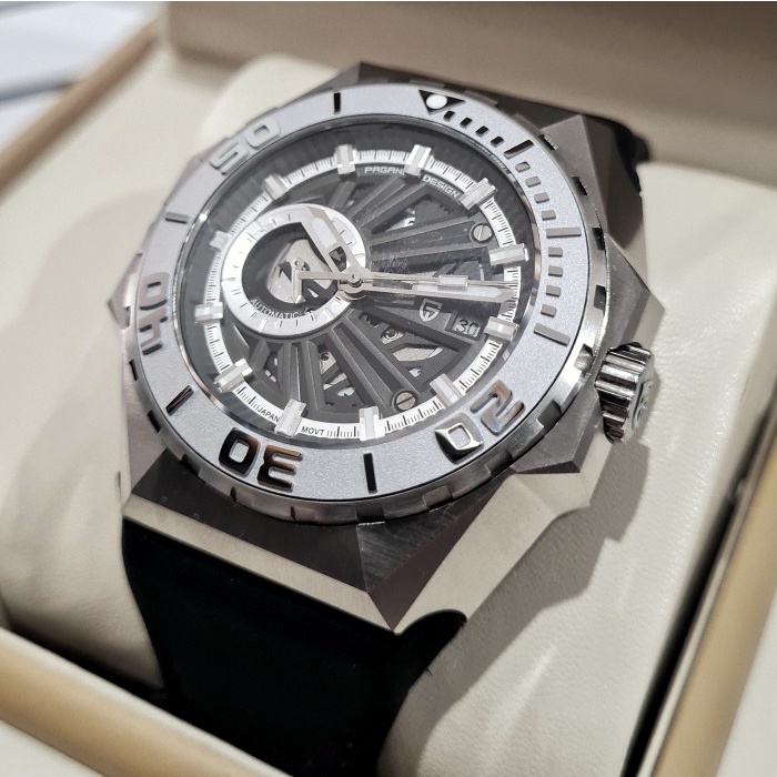 ✅Sale Jam Tangan Pria Original Pagani Design Vanguard Japan Movement Silver Bisa Sameday