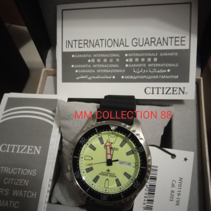 ✅Sale Citizen Promaster Diver Fugu Ny0119-19X Berkualitas