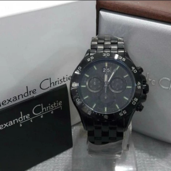 ✅Sale Alexandre Christie 6092N Mcbipba Jam Tangan Original Resmi Limited