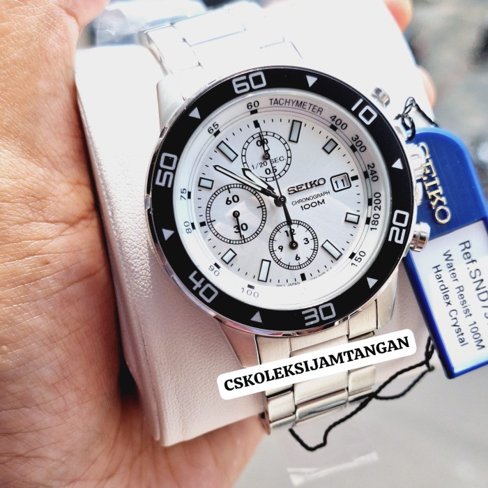 ✅Original Jam Tangan Pria Seiko Snd797P1 Snd797 Chronograph Original Bergaransi Bisa Gojek