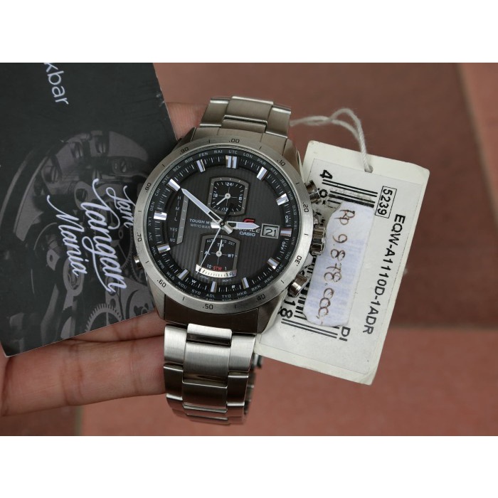 ✅Ori Jam Tangan Casio Edifice Eqw-A1000D-1Avdr Original Eqw-A1000D Solar Diskon