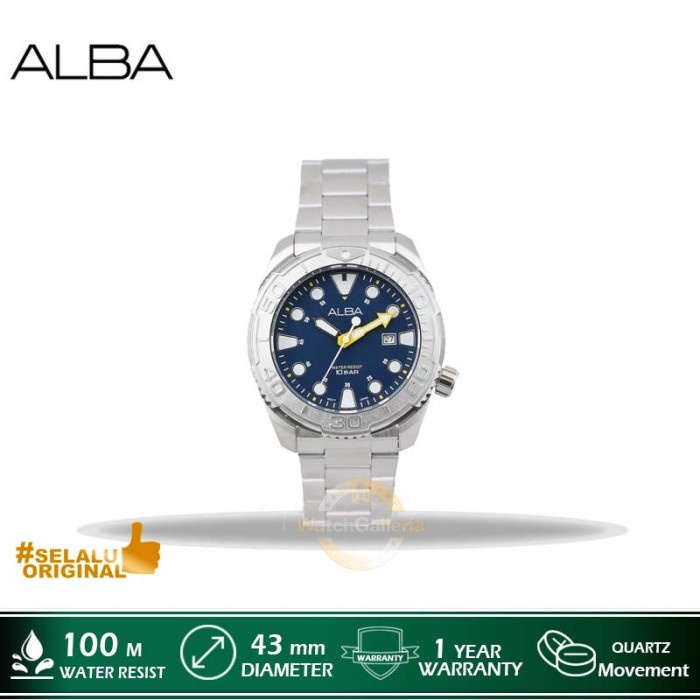 ✅Ori Jam Tangan Alba Ag8M19X1 Ag8M19 Original Murah Bisa Sameday