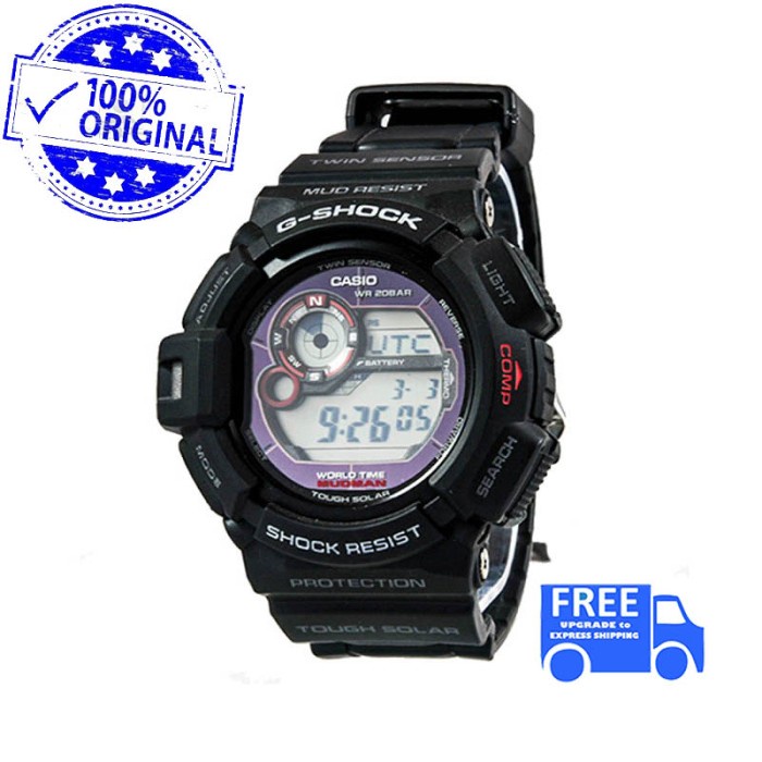 ✅Ori Jam Tangan Original Casio G-Shock G 9300 1 Mudman Twin Sensor Diskon