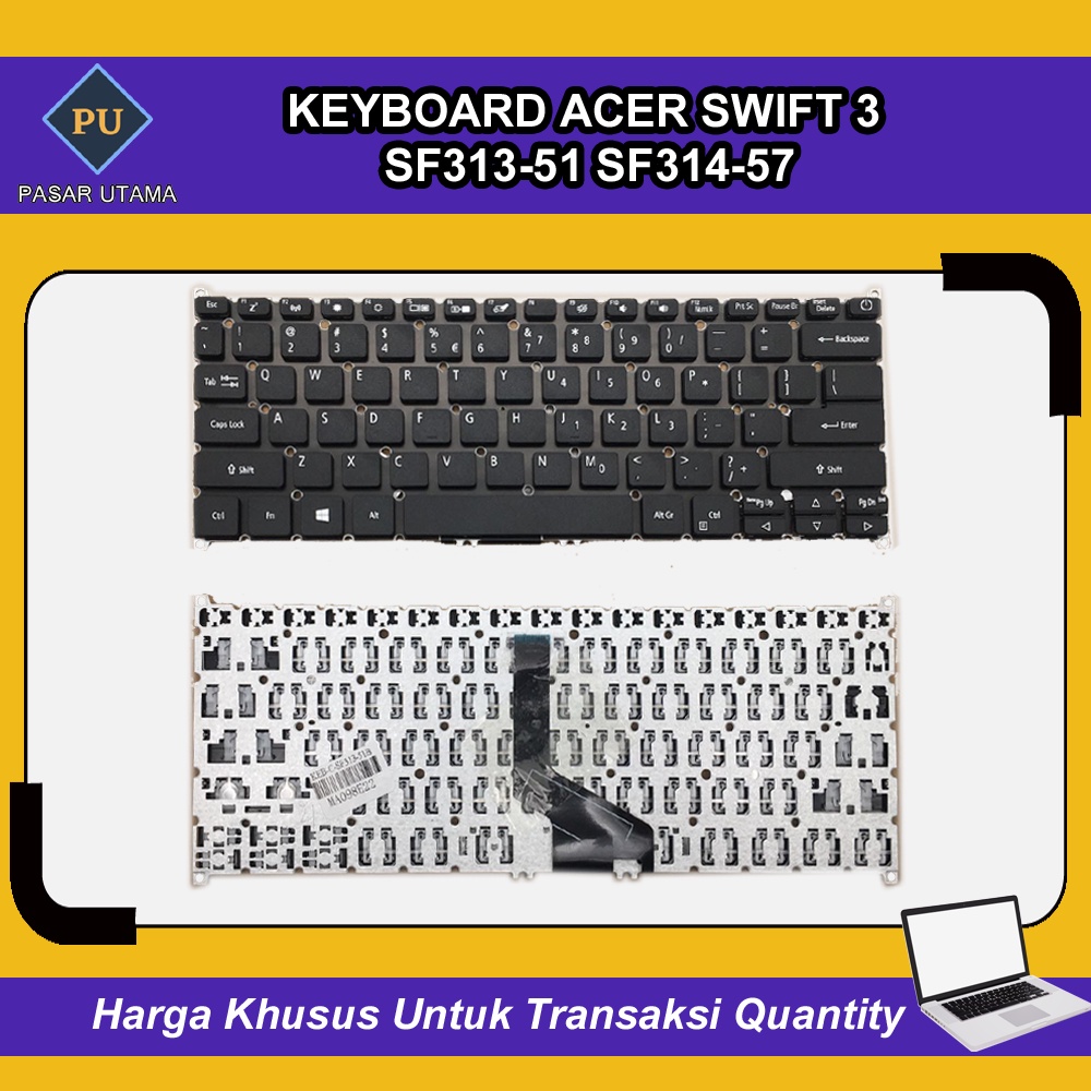 Keyboard Laptop Acer Swift 3 SF313-51 SF314-57 SF314-57g