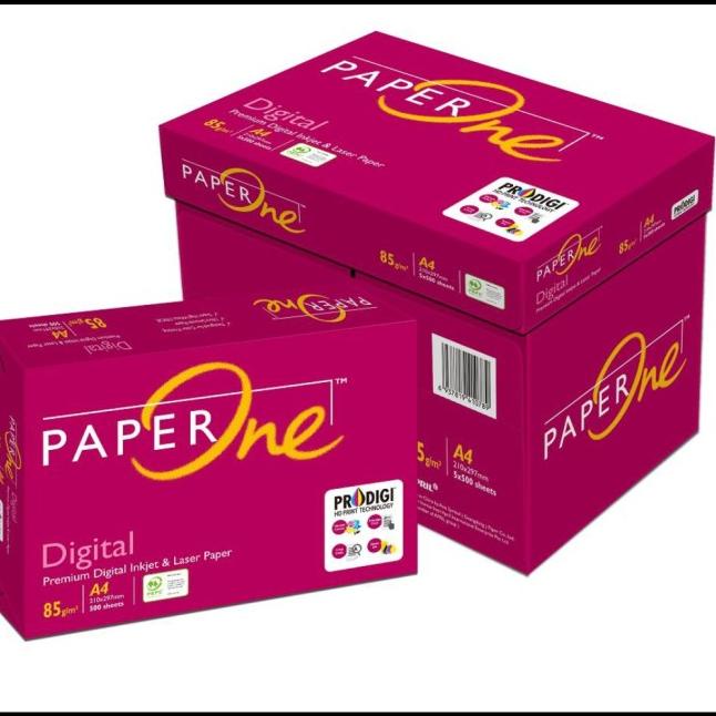 

KERTAS HVS A4 PAPERONE 85GR PER DUS(5RIM) |Top|Best