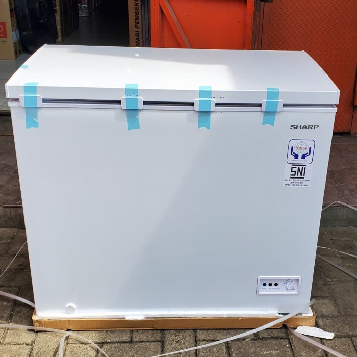 Promo Promo Gila... Chest Freezer Box Sharp Frv-210X 200 Liter