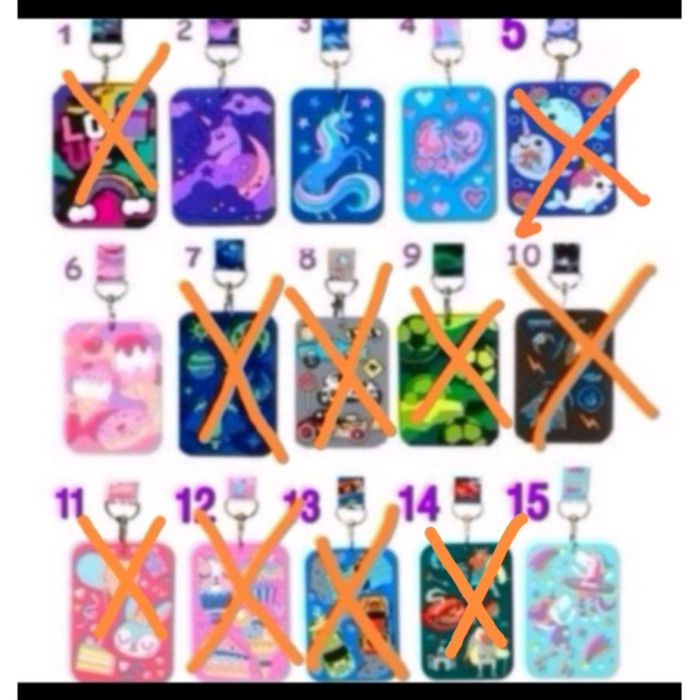 

Promo Smiggle Bus Pass Lanyard Id / Name Tag Smiggle