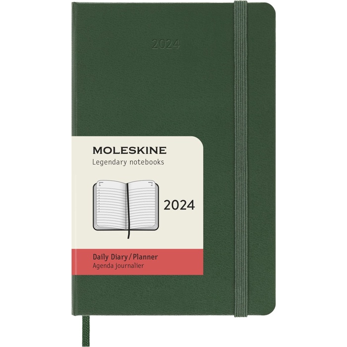 

Promo Moleskine 2024 Daily Planner/Agenda/Journal -Hardcover Edition Terbaru