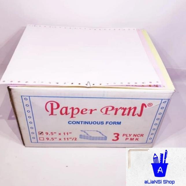 

Continuous Form 9,5" x 11" (3 PLY) - merk PAPERPRYNS |Top|Best