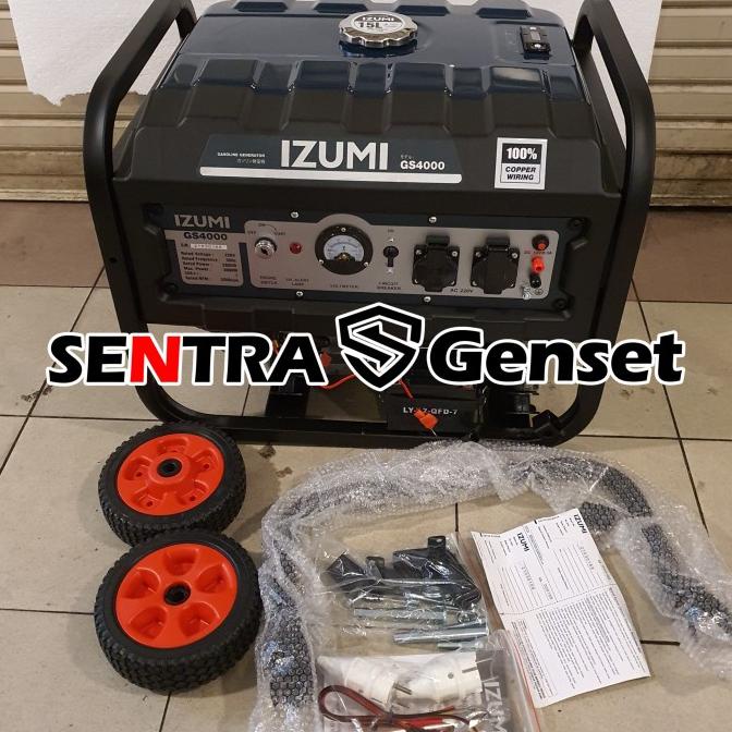 Ready Genset 3000 Watt 4 Kva Izumi Gs4000