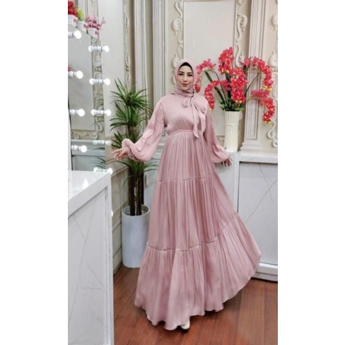 Dara Series by Aeraa || Dress Set Hijab Segiempat