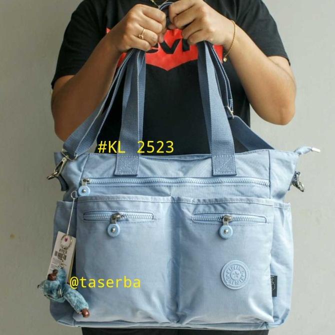 Tas Tote Travel Wanita Jumbo Baby Bag Besar Original Kipling KP 2523