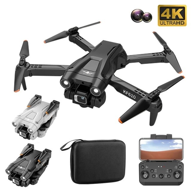 Drone Kf610/Lsrc Mini4 Dual Camera 4K Esc Optical Flow Vs K101 Max E99