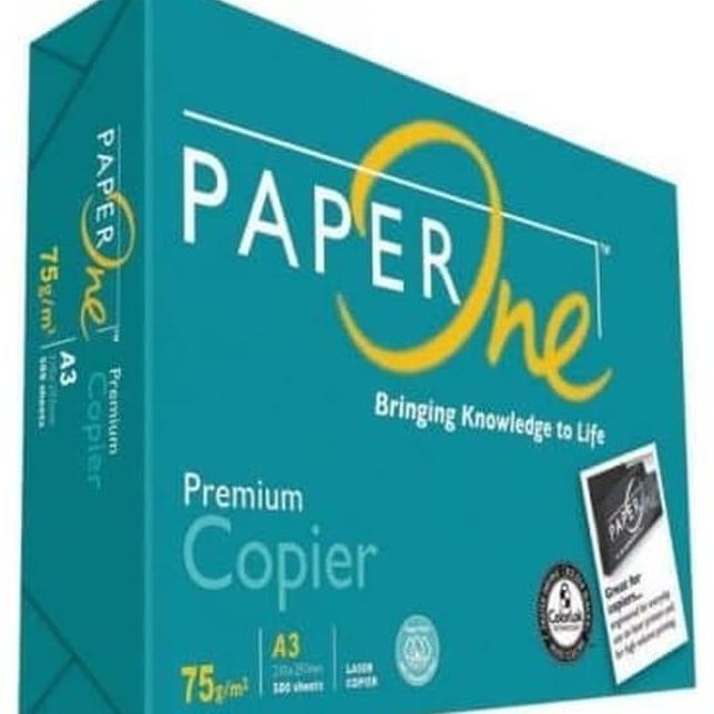 

KERTAS FOTOCOPY PAPER ONE A3 75GR ISI 500 LEMBAR |Top|Best