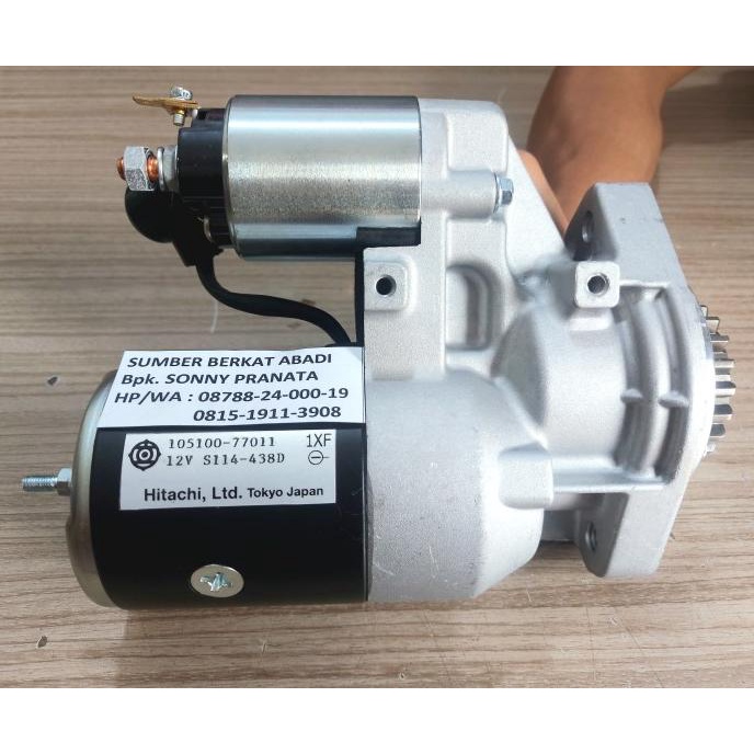 Ready Starter Motor 105100-77011 10510077011 105100 77011 S114-438D S114438D