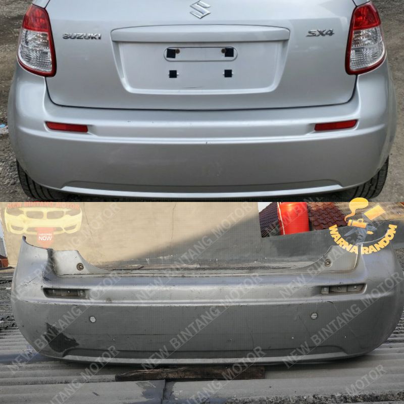 Bumper belakang suzuki SX4 X over 2007 2011 original