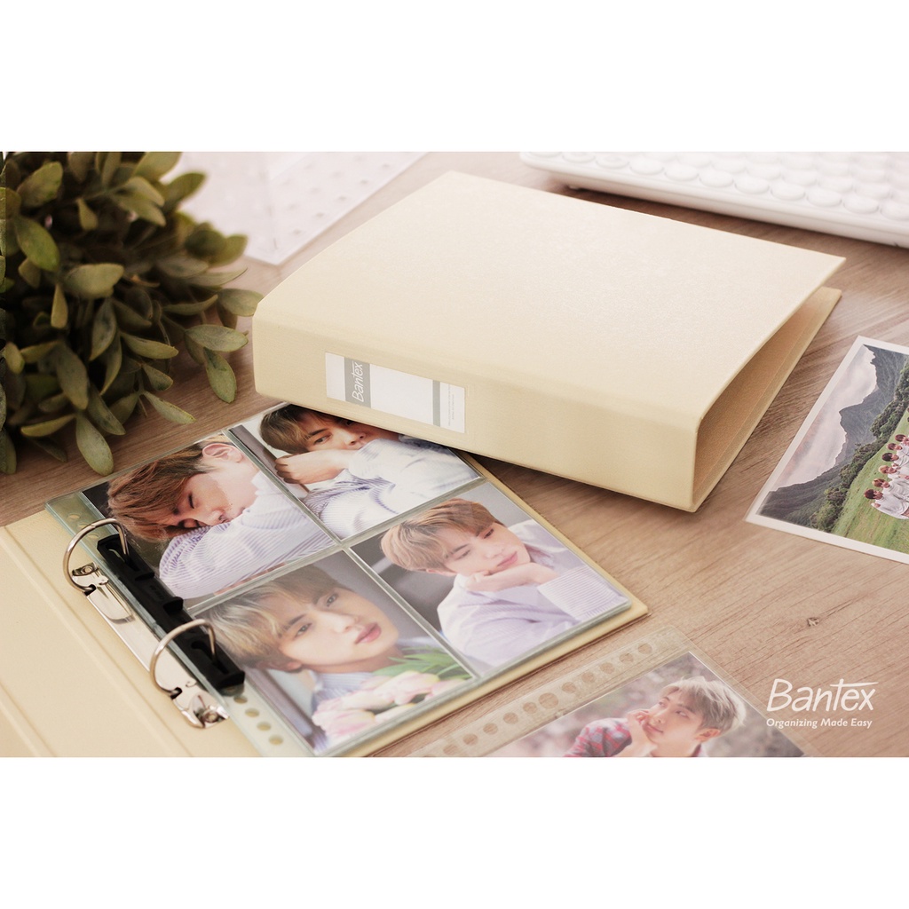 

[ACC] Bantex Photocard Album A5 2 Ring Binder Tropica Color Peach - 8221P45