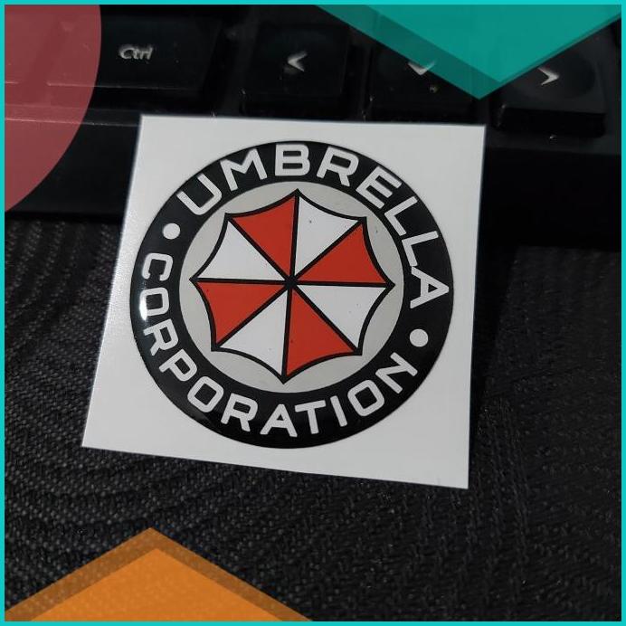 

Sticker Timbul Resin Umbrella Corporation 4.5cm 20JVLZ3 perkakas 30OC