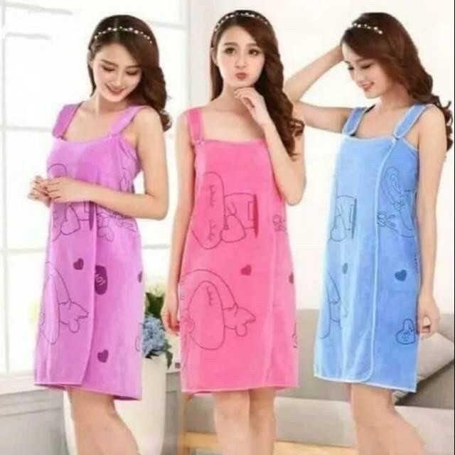 Kimono Handuk Mandi / Handuk Kimono / Baju Handuk mandi(Q4M5) Kimono Tidur Kimono Handuk Couple Kimo