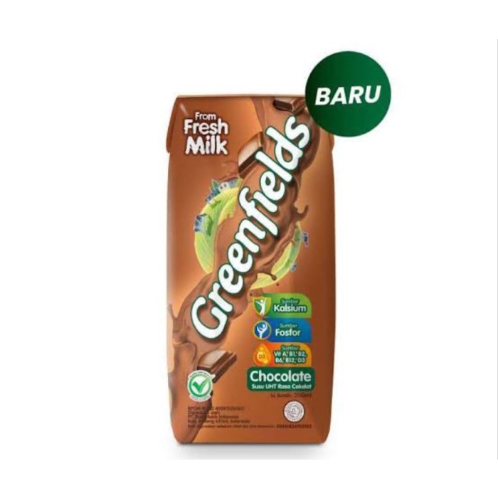 

Susu Greenfields Uht 200Ml Isi 32 Kotak