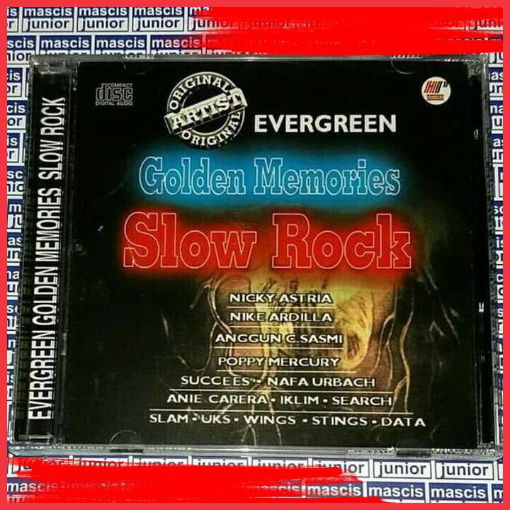 (BL MAS) CD GOLDEN MEMORIES SLOW ROCK - NIKE ARDILA NICKY ASTRIA ANIE CARERA POPPY MERCURY