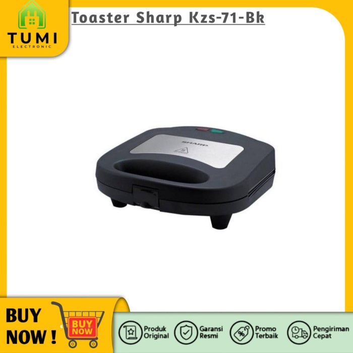 Toaster Sharp Kzs-71-Bk / Sharp Toaster Ksz71Bk