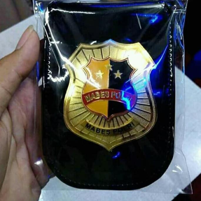 kalung lencana KTA / name tag id mabes polri