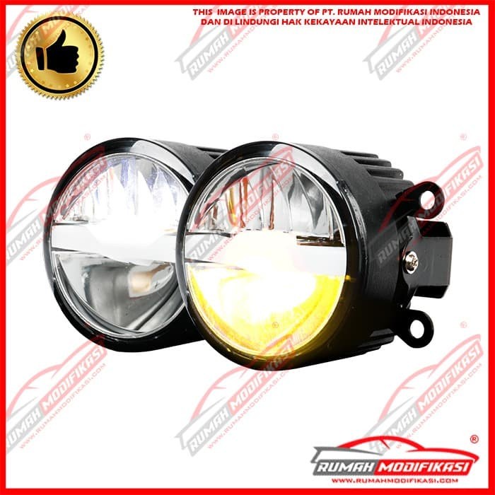 [New Ori] Fog Lamp - Honda Jazz Gk5 2015-On - Led - 3 Warna - Super Bright Diskon