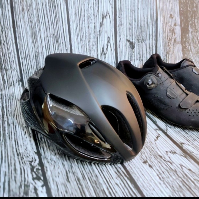 ✨Ori Helm Sepeda Roadbike Pria Wanita Model Aero Terbaru Bukan Met Manta Bisa Gojek