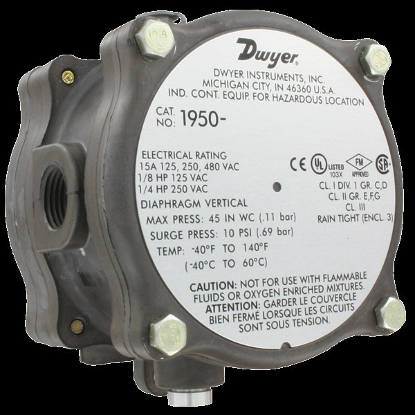 ✅Original Dwyer 1950-20-2F Explosion-Proof Pressure Switch S22-7393Am Diskon