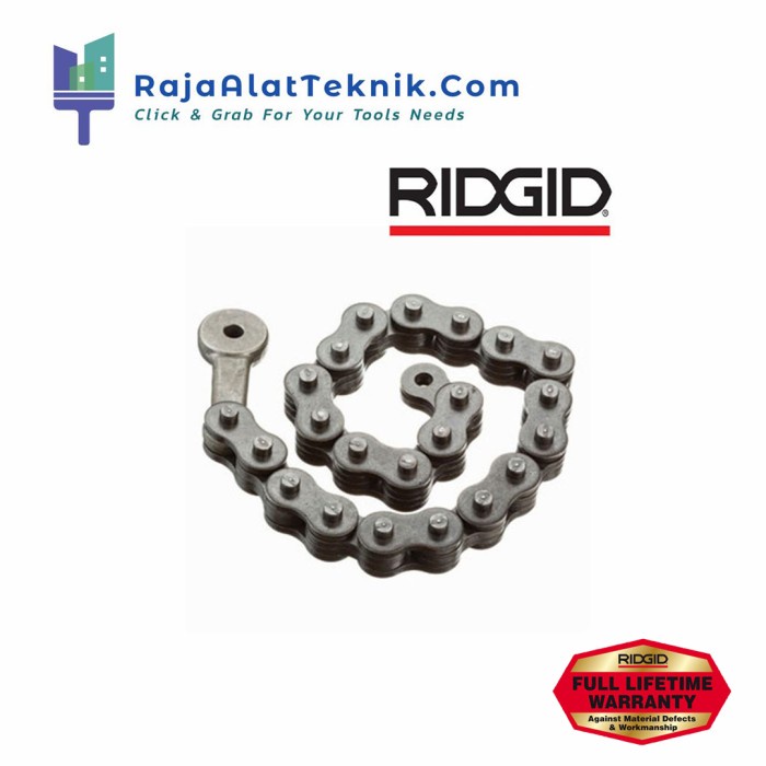 ✅New Ori Chain For Chain Tong Ridgid 3229 93025 Diskon