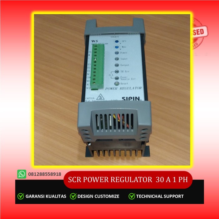 ✅Ori Thyristor Power Regulator Scr 30 A 1 Phase Terbatas