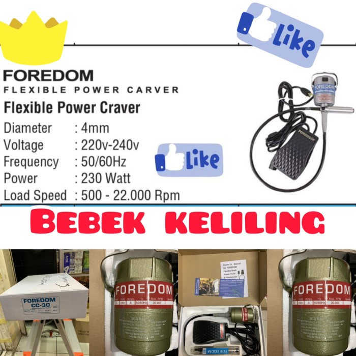 ✅New Ori Bor Gantung Foredom / Mini Grinder Foredom Limited