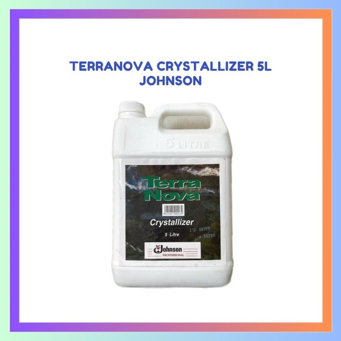 ✅New Ori Terranova Crystallizer 5L Johnson Poles Marmer Berkualitas
