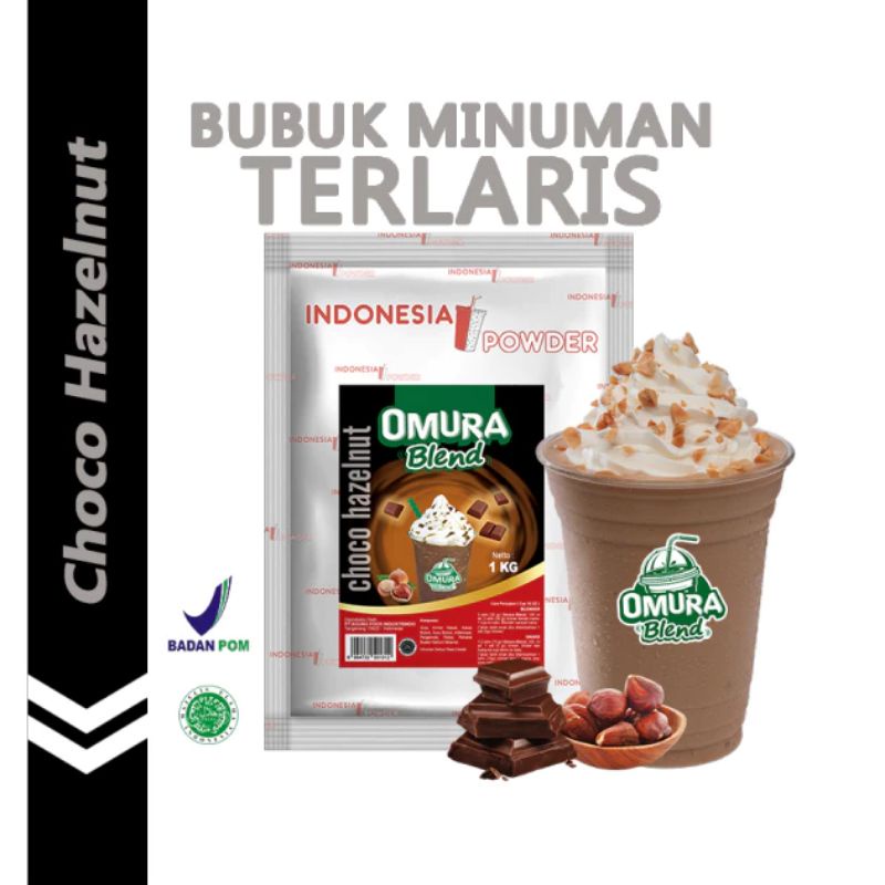 

Choco Hazelnut 1Kg / Indonesia Powder / Bubuk Minuman Berkualitas / Omura Blend