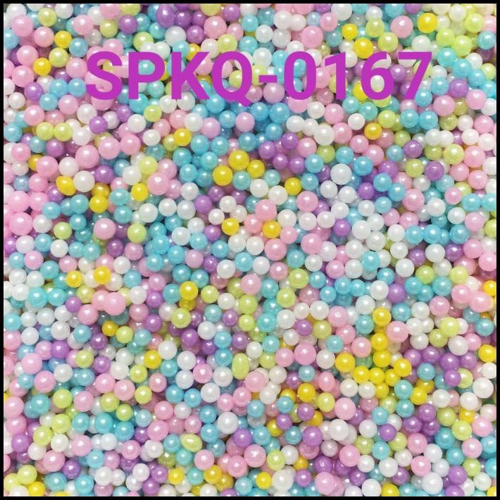 

BEST DEAL SPKQ-0167 SPRINKLES SPRINKLE SPRINKEL 250GR MUTIARA WARNA PASTEL !!!!