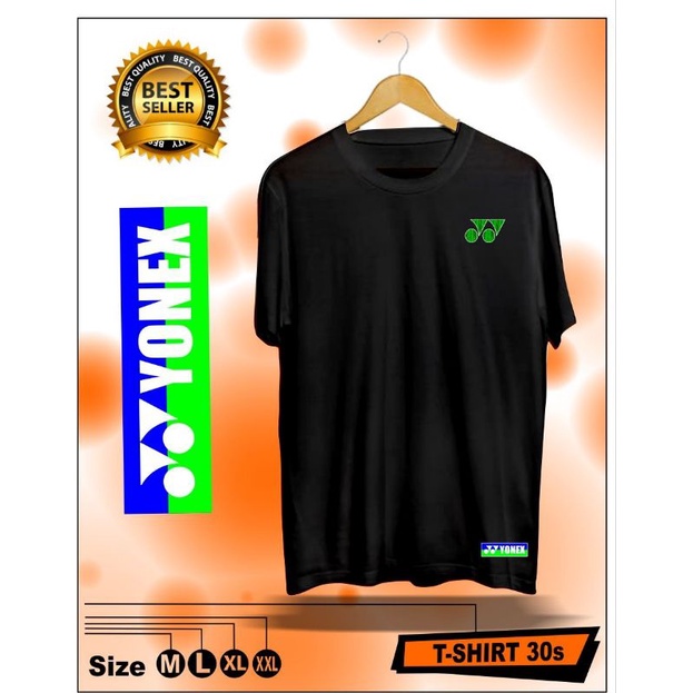 Baju atasan kaos badminton distro - Jersey katun olahraga bulu tangkis - atasan olahraga combad cotton badminton unisex