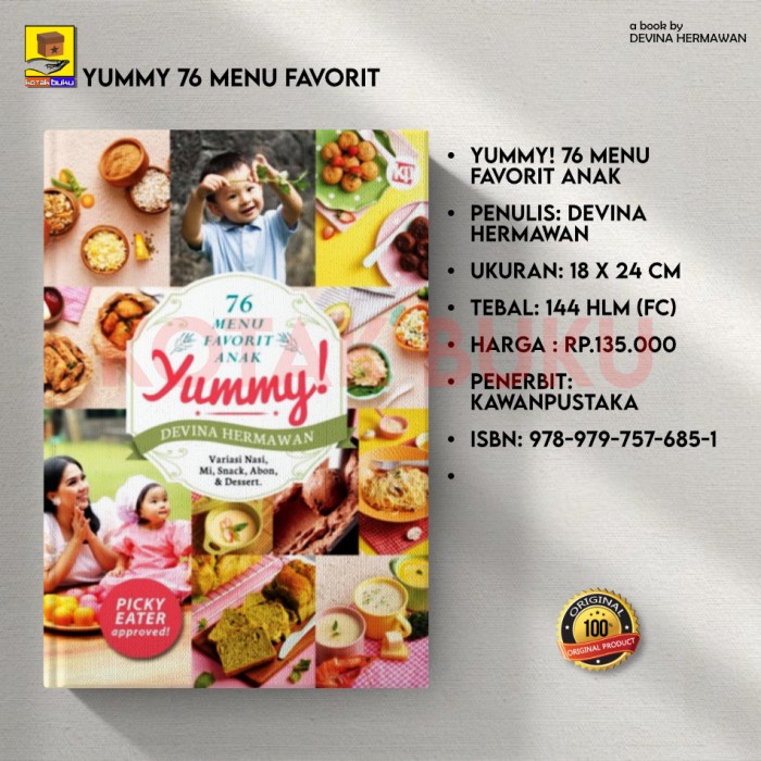 Promo Yummy 76 Menu Favorit Anak - Devina Hermawan .