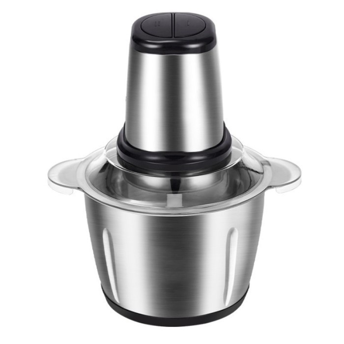 BLENDER STENLIS DAGING ELEKTRIK MEAT GRINDER STAINLESS STEEL 2L