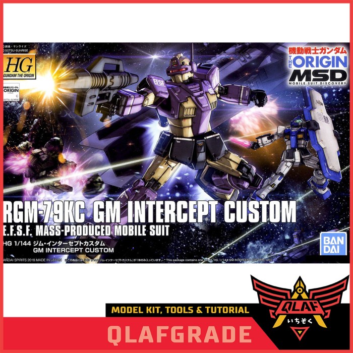HG GM INTERCEPT CUSTOM Gundam Model Kit
