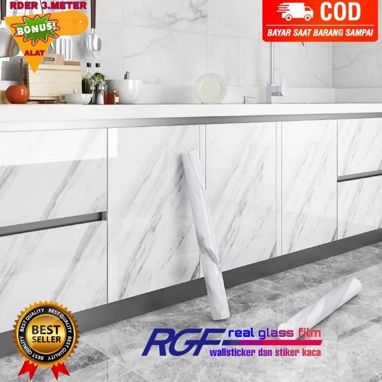 

STIKER MOTIF MARMER GLOSY MENGKILAT KUALITAS PREMIUM