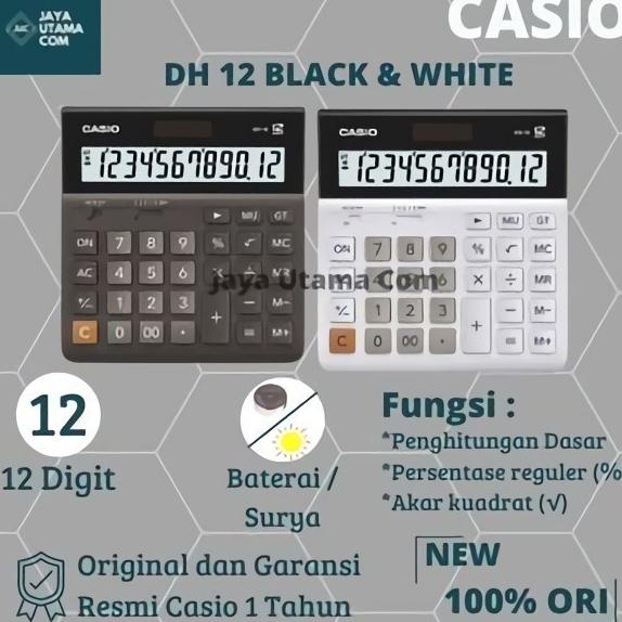 

Kalkulator Casio DH-12 BLACK