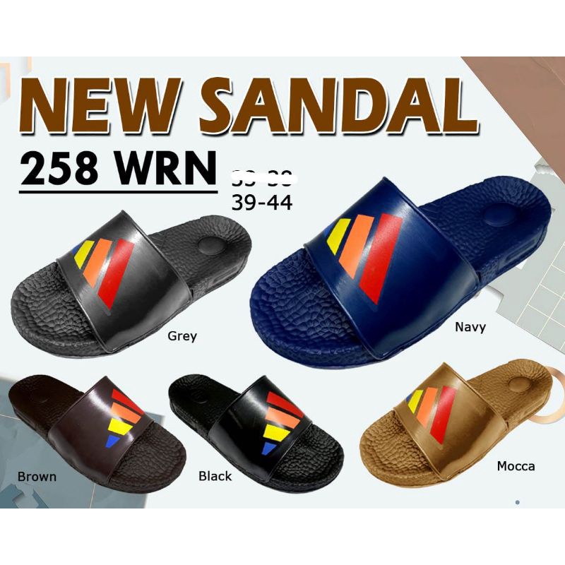 original shevano distro sandal sendal slop bahan karet phylon pelon pilon nyaman di pakai untuk hari
