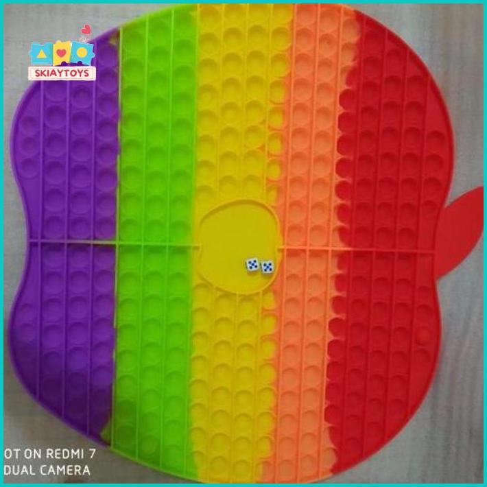 Skiatoys MAINAN EDUKASI ANAK POP IT FIDGET TOYS 4 PLAYER UKURAN JUMBO POP IT